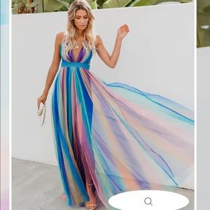 NWT Vici Sugar Plum Maxi Dress